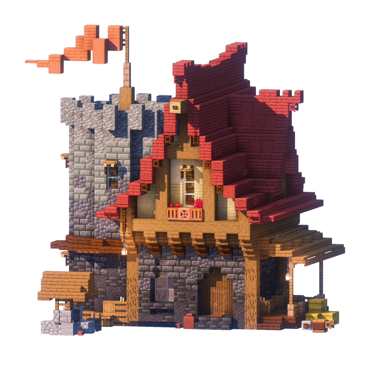 Crimson Grove - Minecraft House - Lye's Workshop