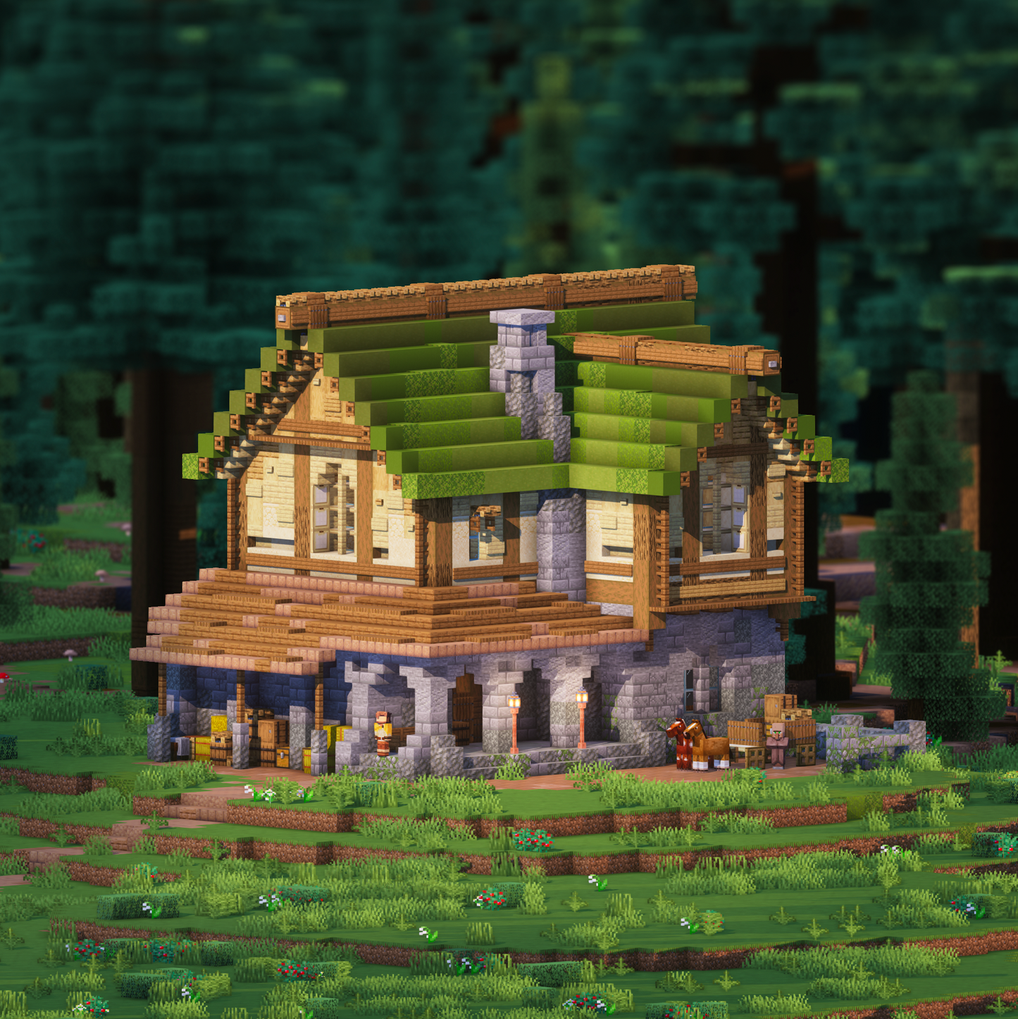 Greenhorn's Rest - Minecraft House - Lye's Workshop