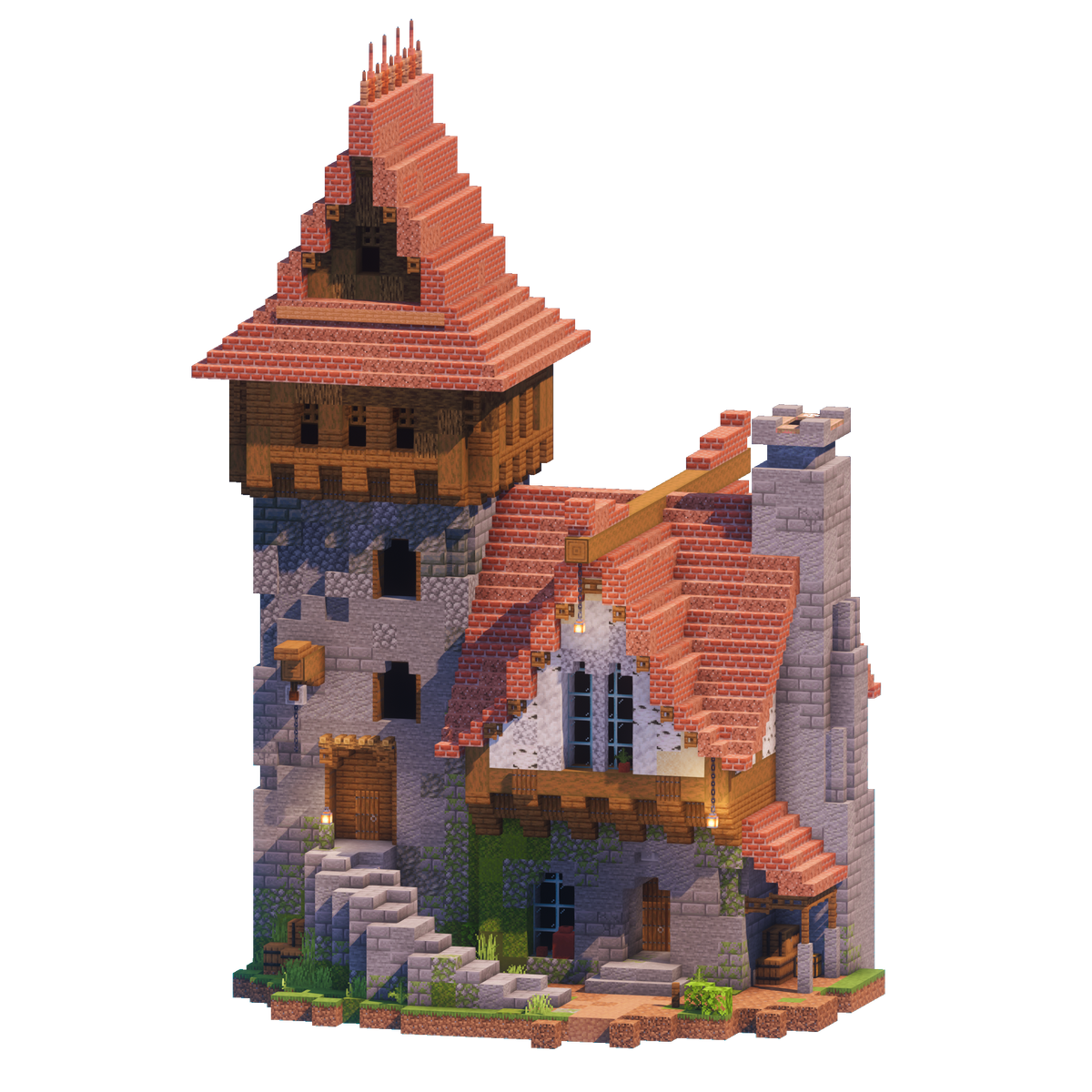 Highspire - Minecraft House - Lye's Workshop