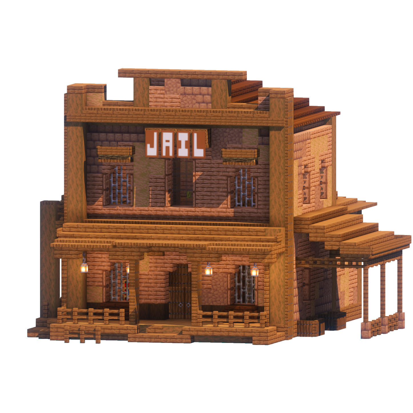 Western Jail - Minecraft Build - Lye's Workshop