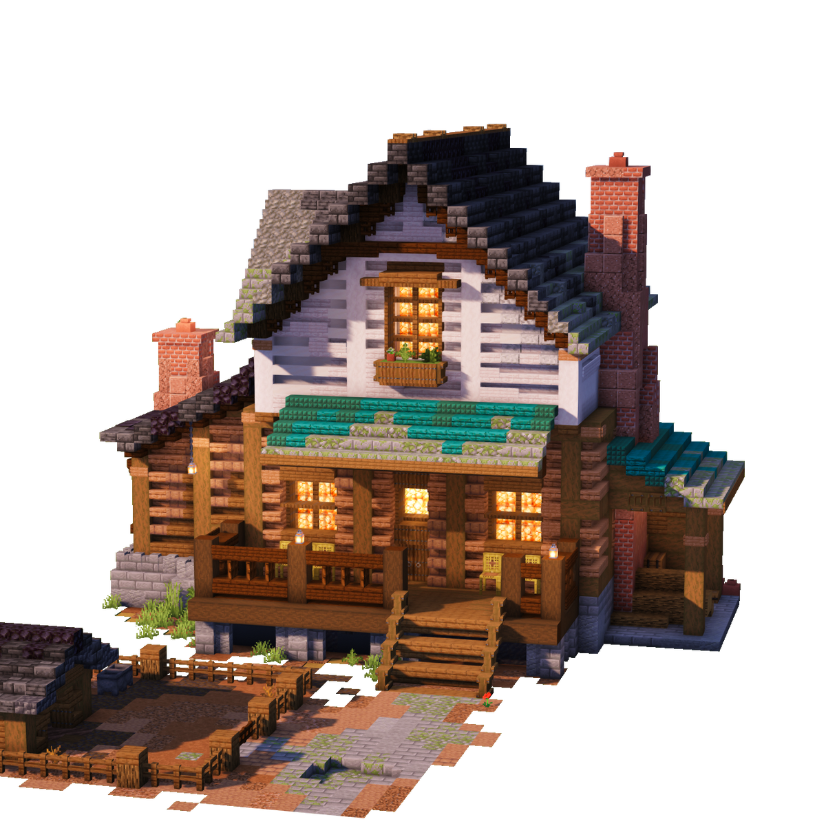 Pigkeeper's Farmhouse - Minecraft Build