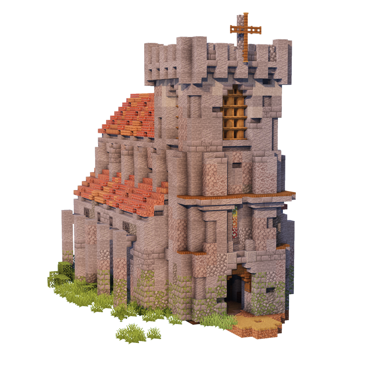 Raymond Church - Detailed Minecraft Build