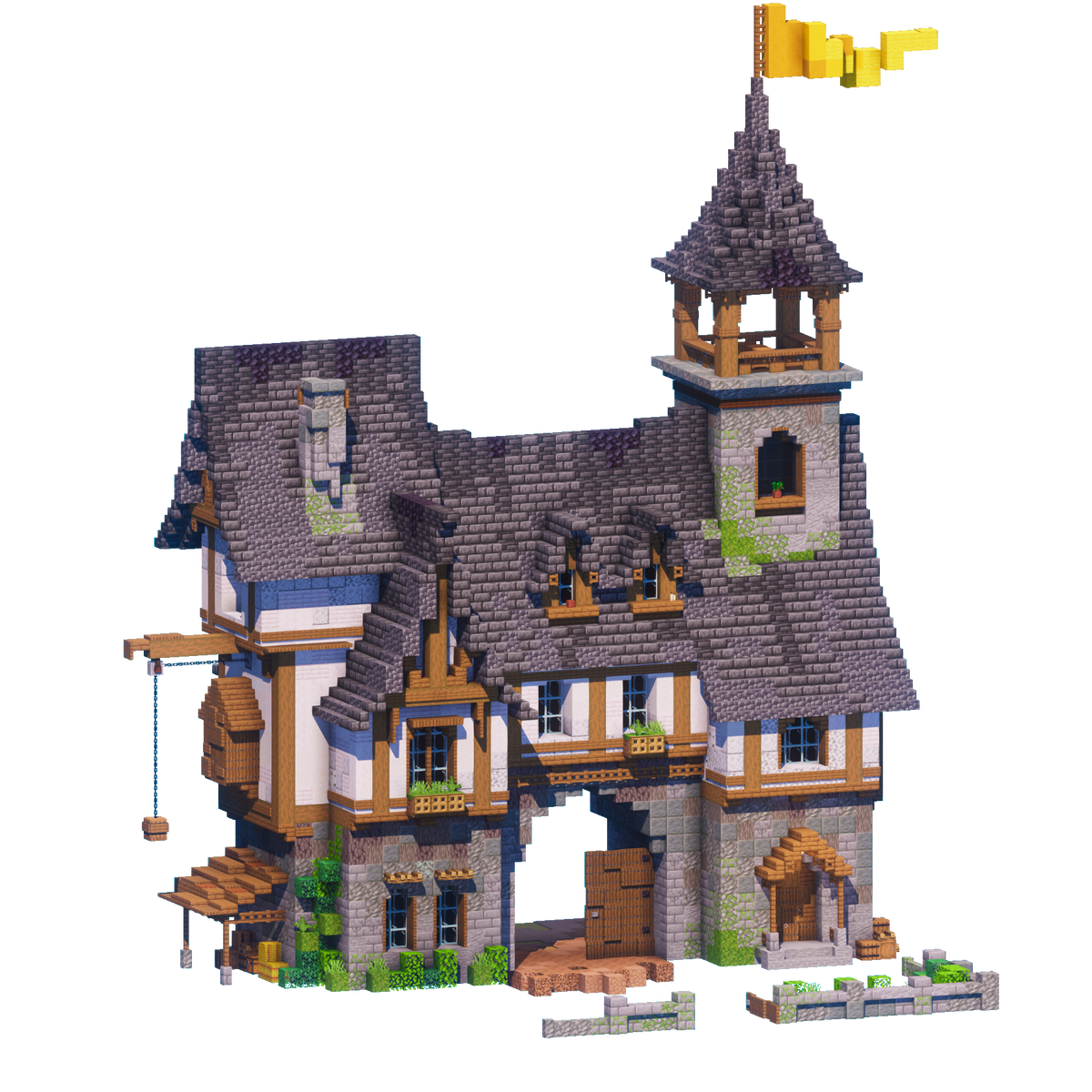 Saddlegate House - Minecraft Build - Lye's Workshop