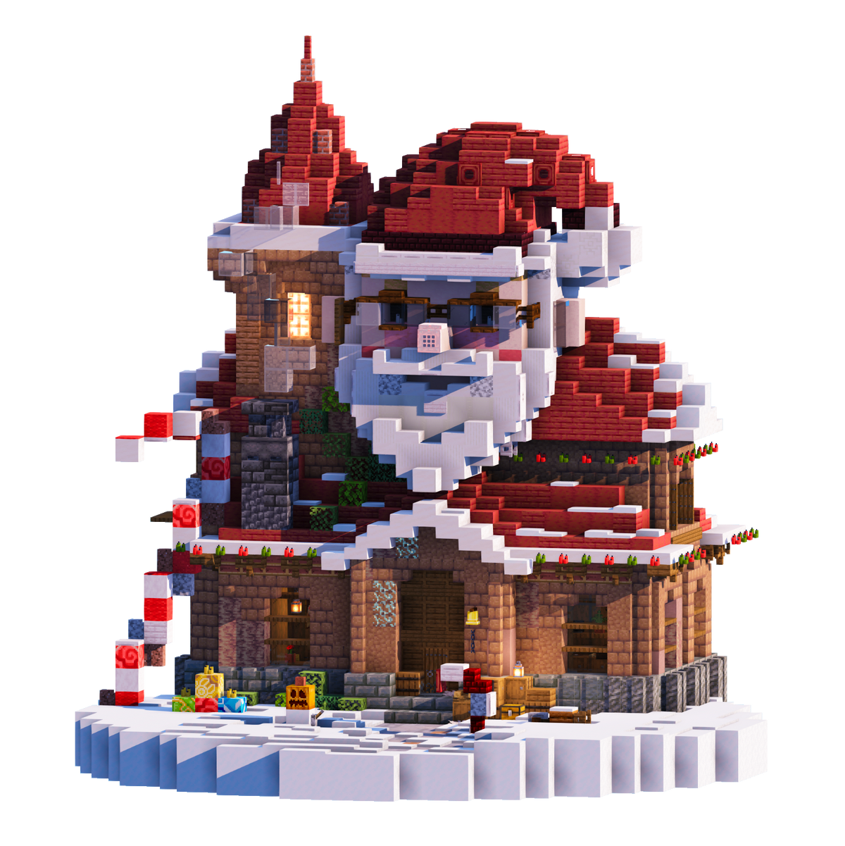 Santa House - Minecraft Build