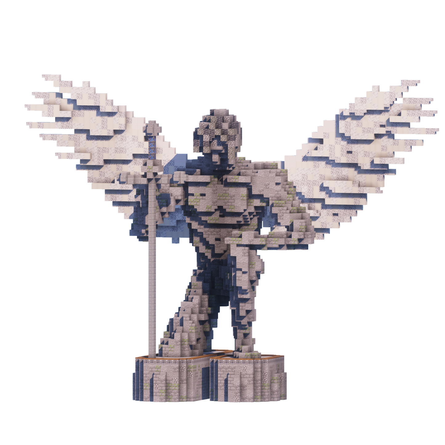 Statue of Serenity - Detailed Minecraft Build - Lye's Workshop