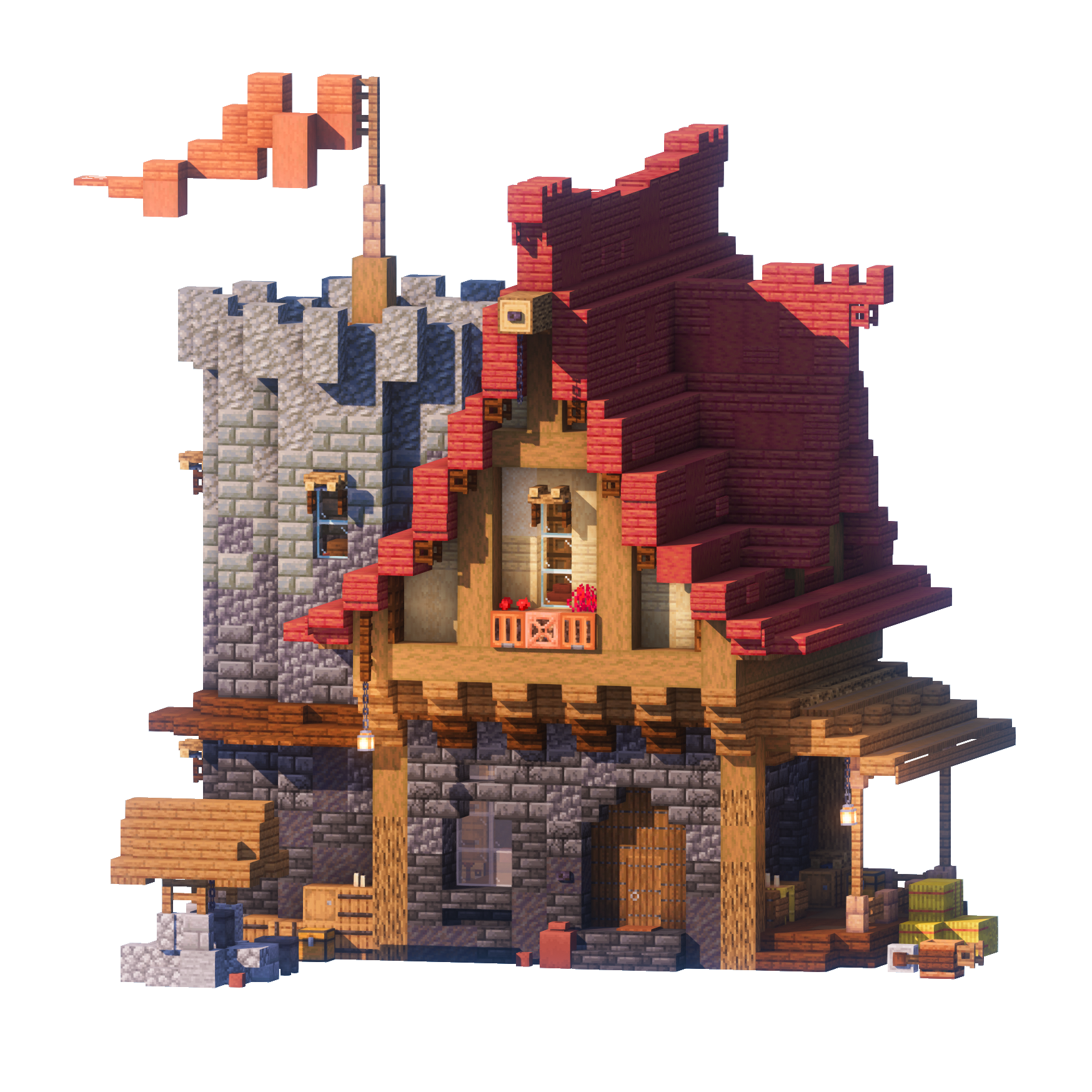 Crimson Grove - Minecraft House - Lye's Workshop