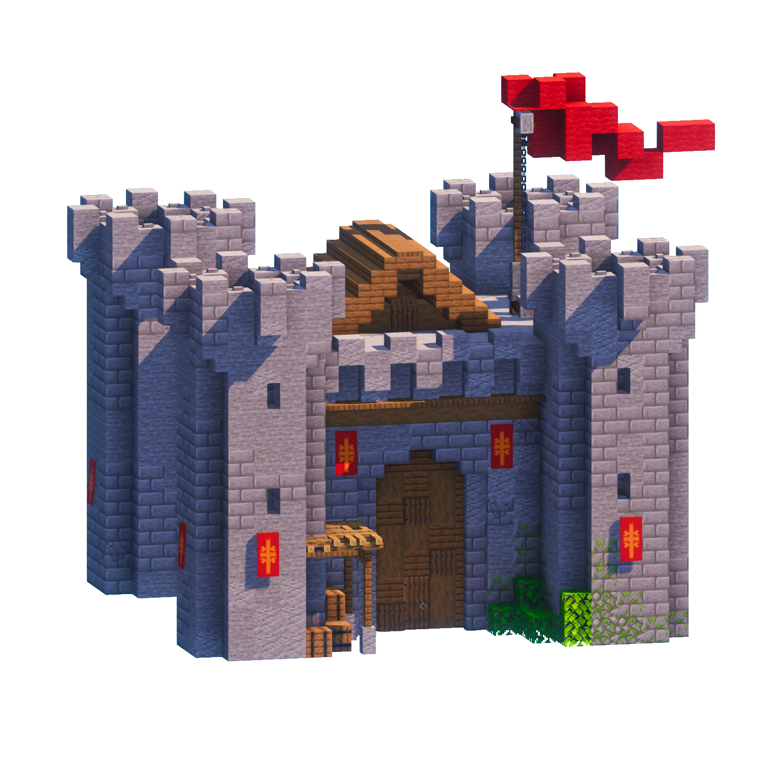 Starter Castle - Minecraft Build - Lye's Workshop