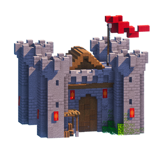 Starter Castle - Minecraft Build - Lye's Workshop