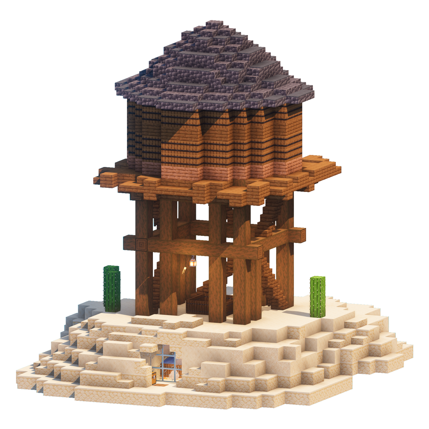 Western Water Tower - Creeper Farm - Lye's Workshop