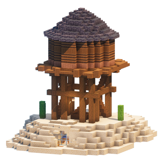 Western Water Tower - Creeper Farm - Lye's Workshop