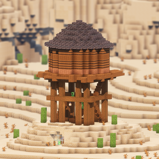 Western Water Tower - Creeper Farm - Lye's Workshop