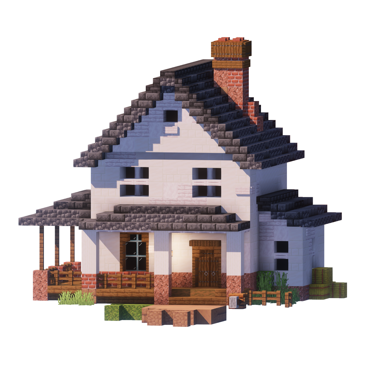 The Farm House - Minecraft Build - Lye's Workshop