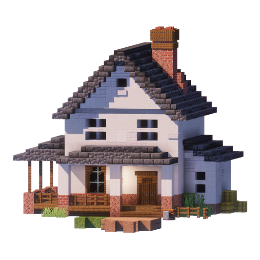 The Farm House - Minecraft Build - Lye's Workshop