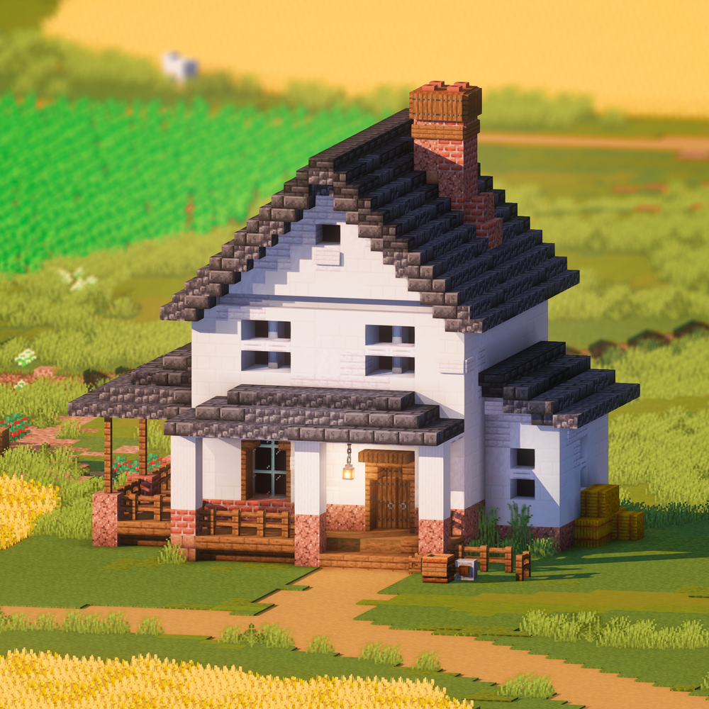 The Farm House - Minecraft Build - Lye's Workshop