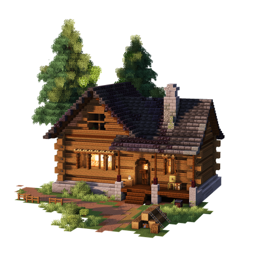 Foxwood Cabin - Minecraft Build Schematics