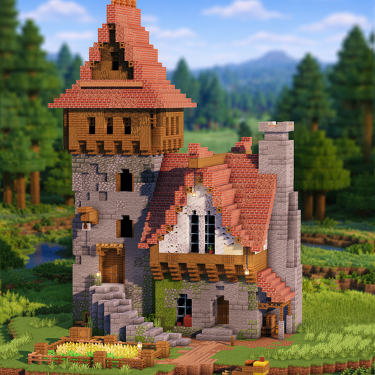Highspire - Minecraft House - Lye's Workshop