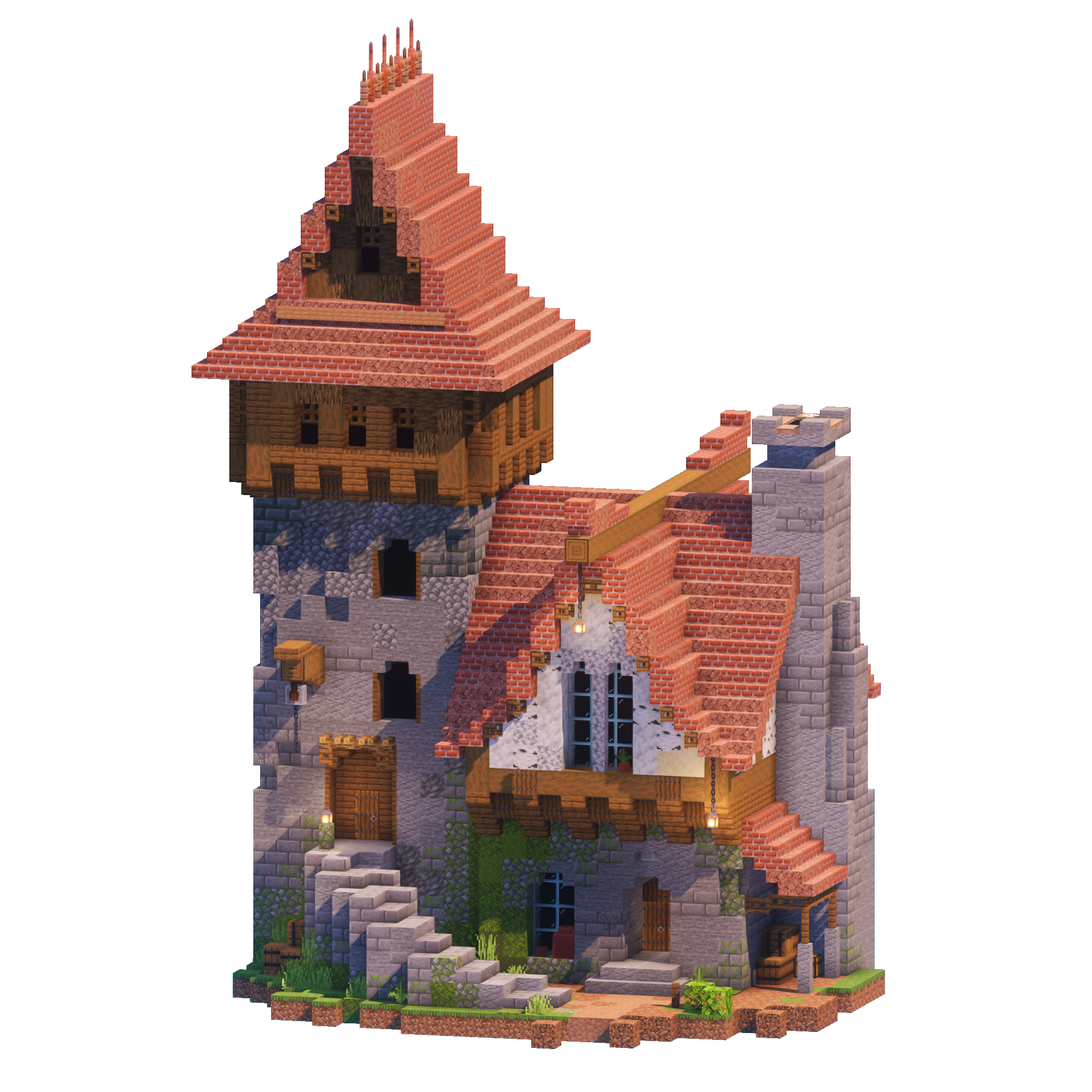 Highspire - Minecraft House - Lye's Workshop