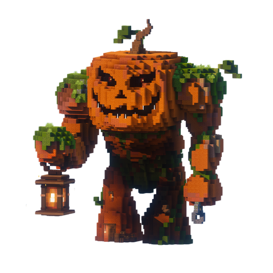 Huge Jackedman - Minecraft Halloween Build - Lye's Workshop