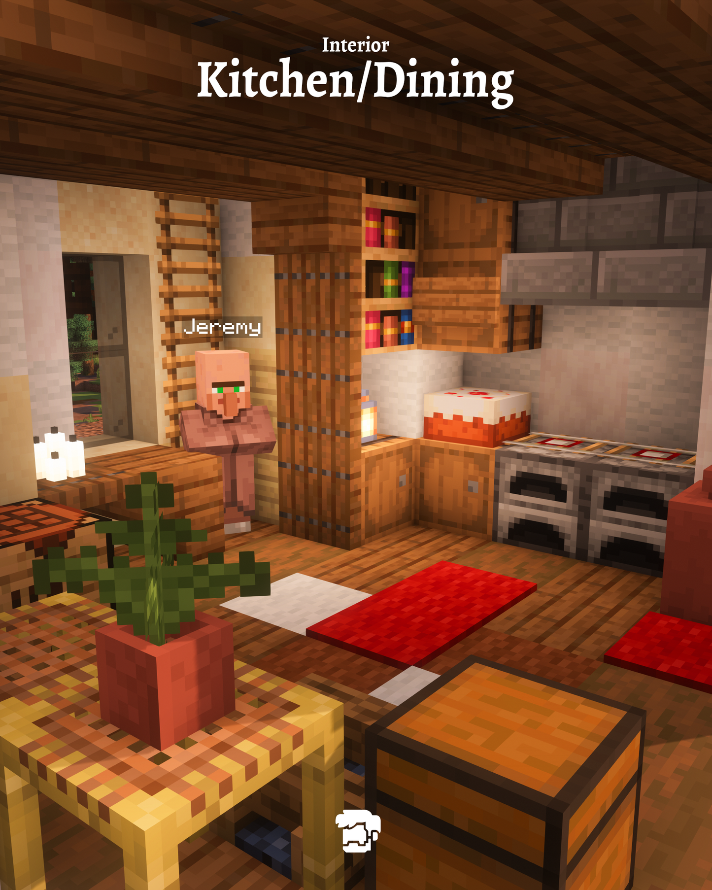 Minecraft Mushroom Houses (Free Litematica Schematic Download)