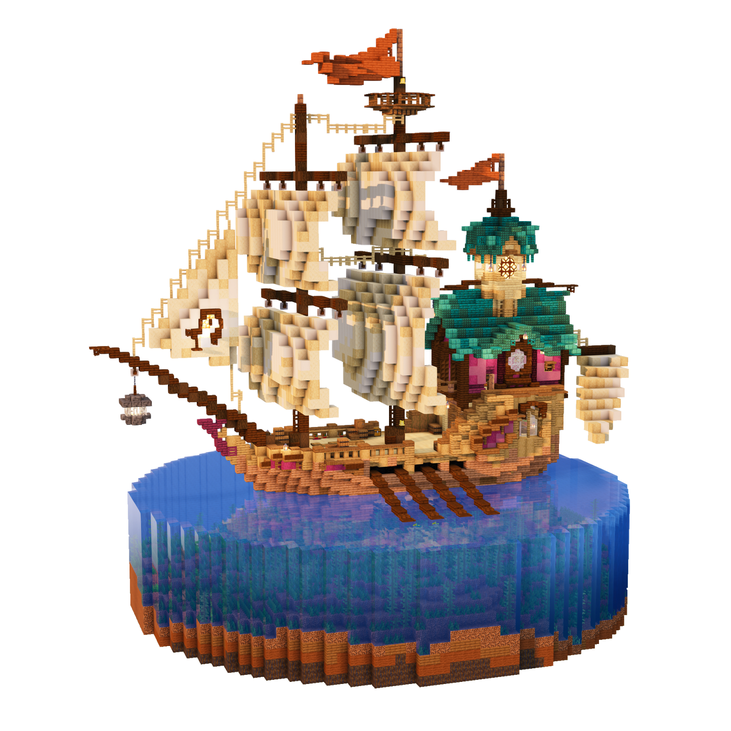 Mystic Drift - Fantasy Minecraft Ship