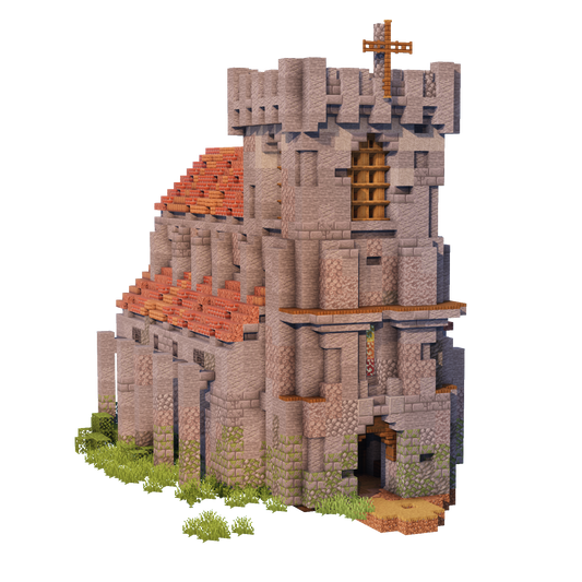 Raymond Church - Detailed Minecraft Build
