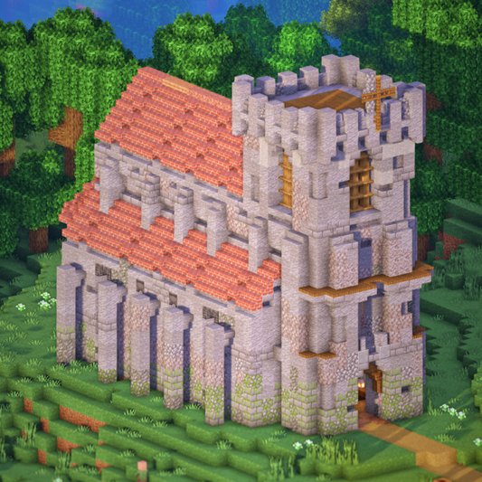 Raymond Church - Detailed Minecraft Build