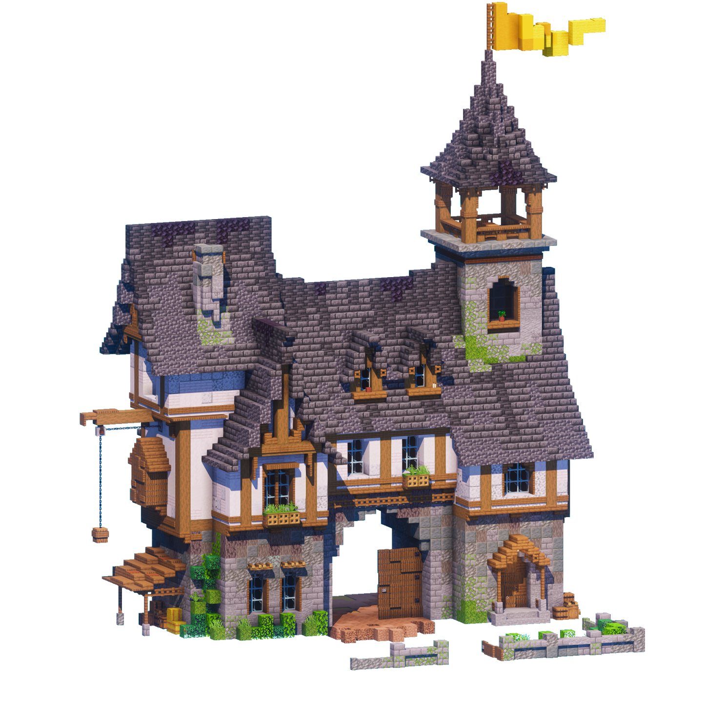 Saddlegate House - Minecraft Build - Lye's Workshop