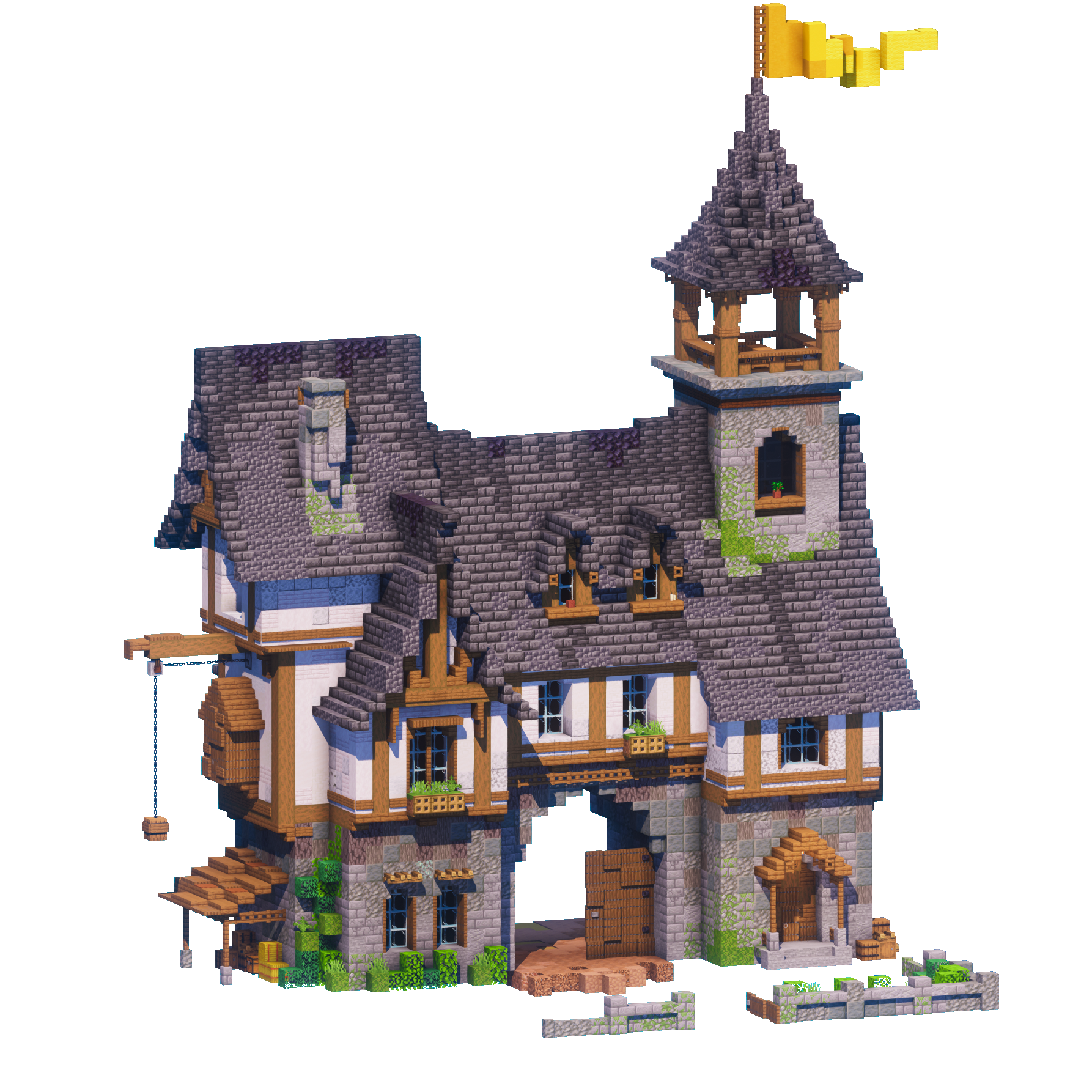 Saddlegate House - Minecraft Build - Lye's Workshop