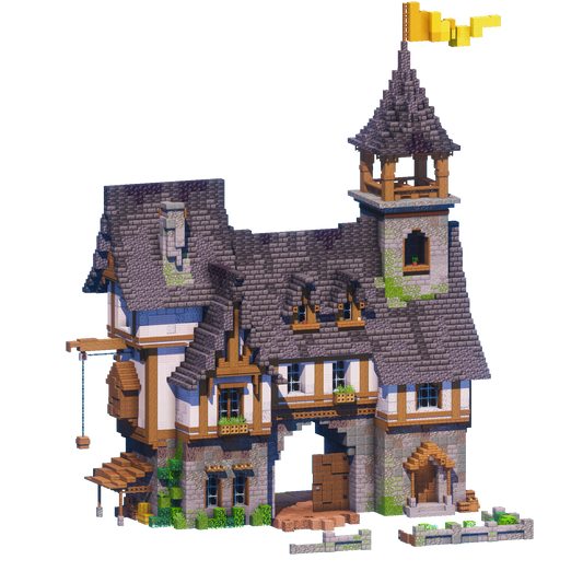 Saddlegate House - Minecraft Build - Lye's Workshop