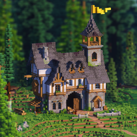 Saddlegate House - Minecraft Build - Lye's Workshop