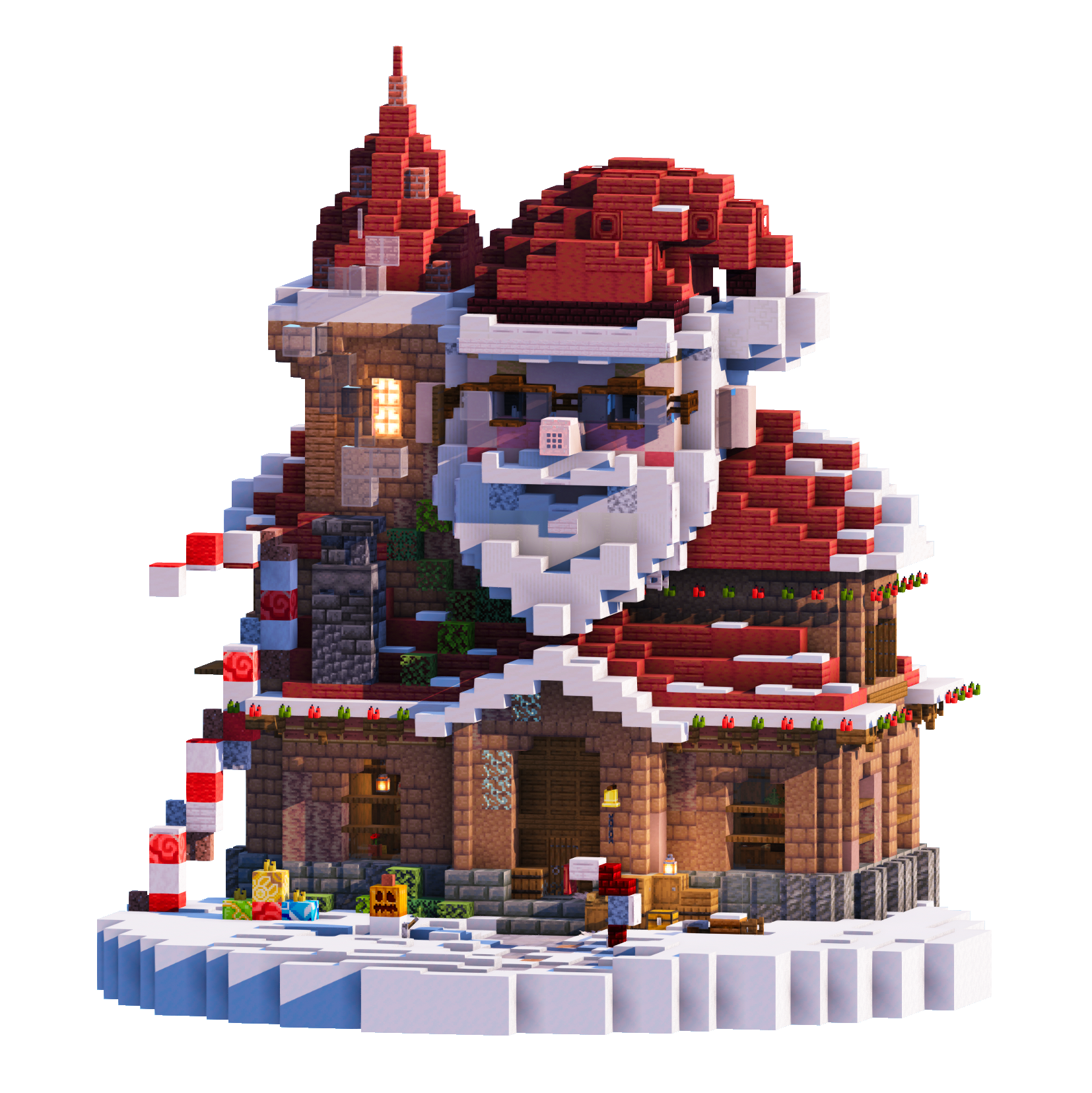 Santa House - Minecraft Build – Lye's Workshop