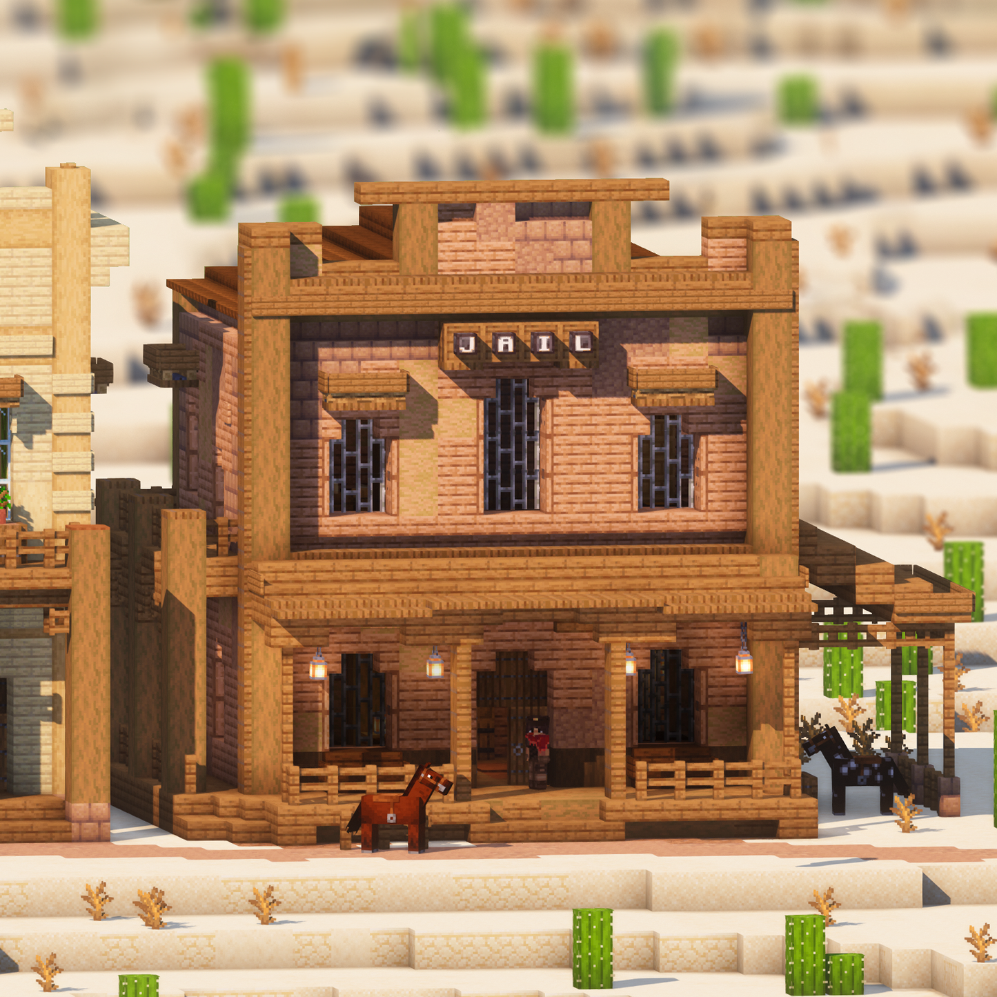 Western Jail - Minecraft Build - Lye's Workshop